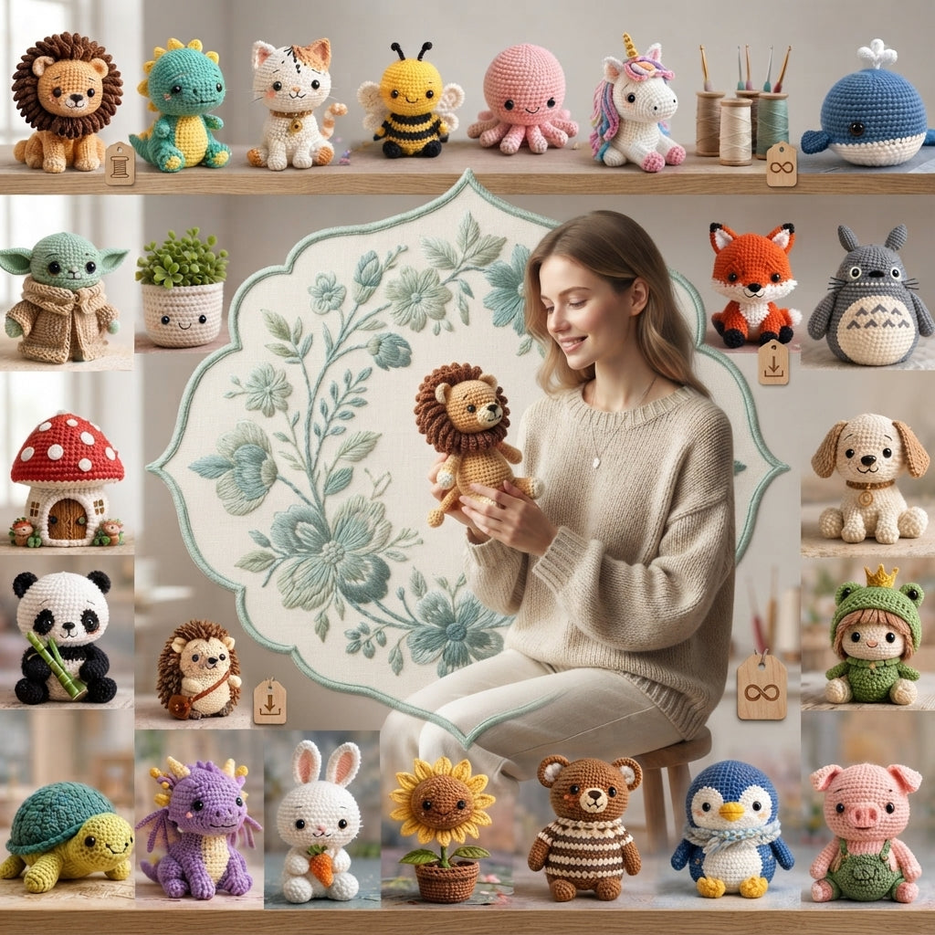 Giant Amigurumi Library | 13500+ Pattern Collection