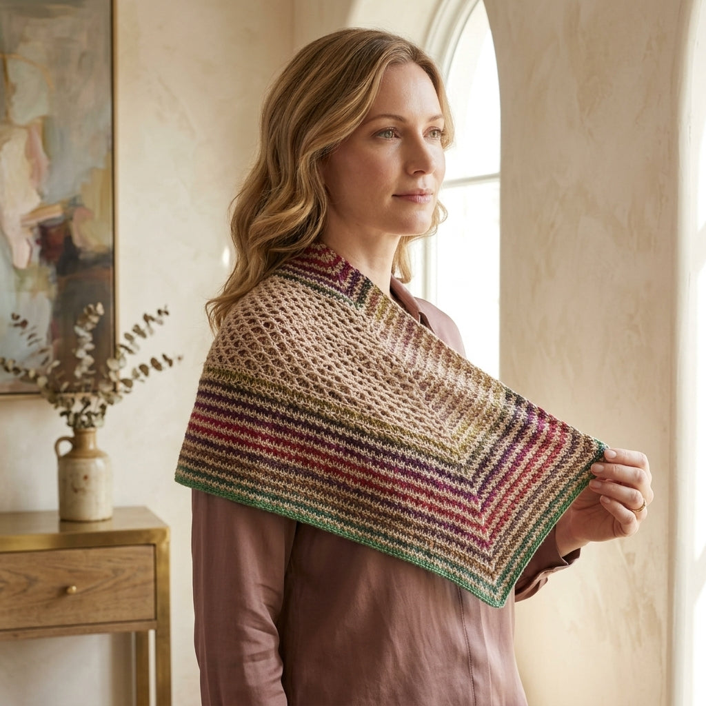 Woven Divide Bandana Cowl | Crochet Pattern PDF