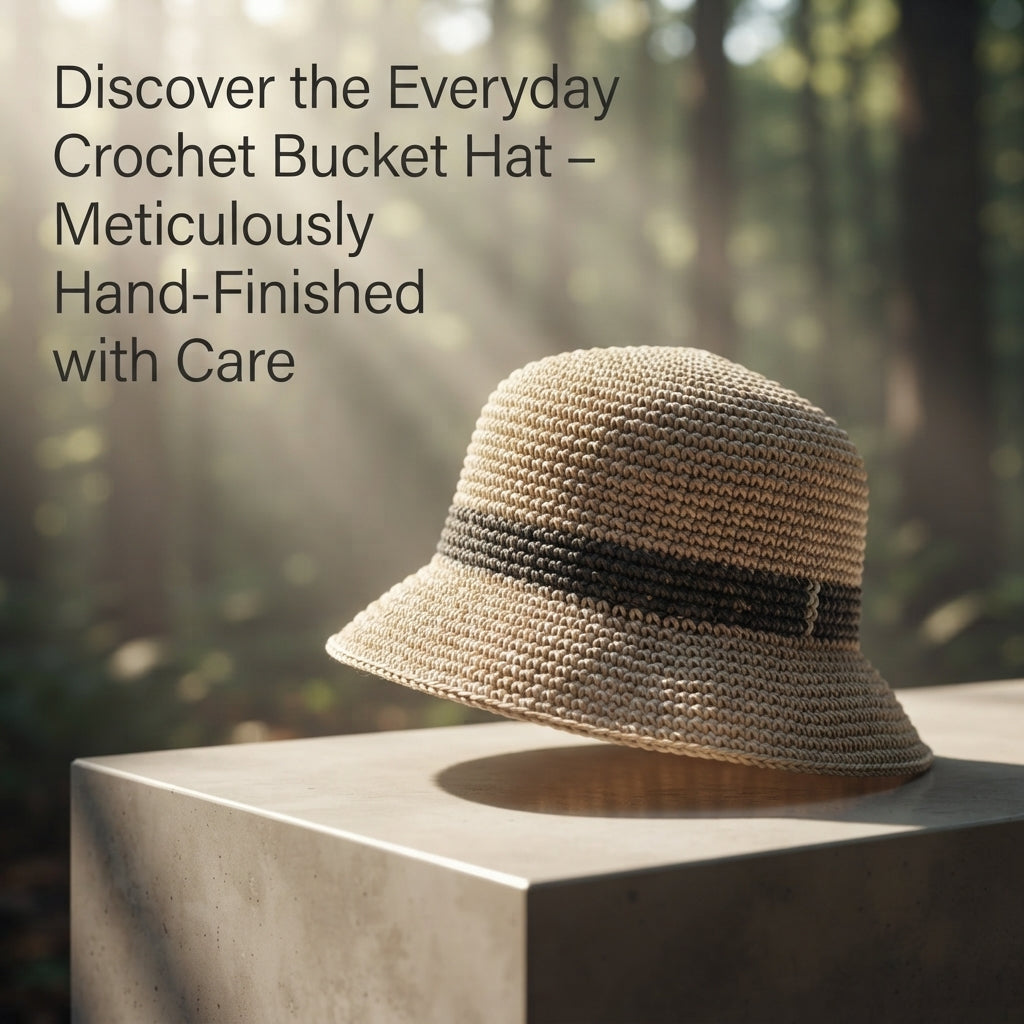 Breezy Bucket Hat | Summer Crochet Pattern — Design 2