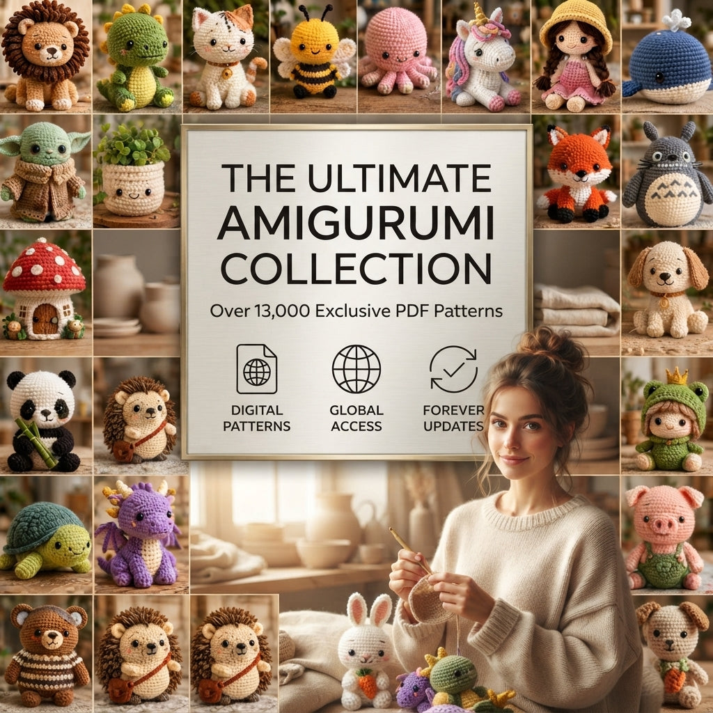 Giant Amigurumi Library | 13500+ Pattern Collection