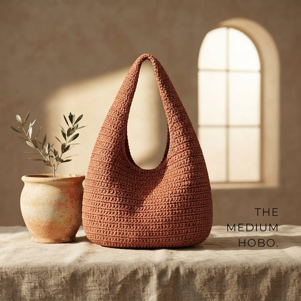 Shoulder Bag Purse Tote | Crochet Pattern PDF