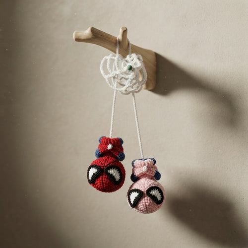 Adorable Bag Charm Keychain | Crochet Pattern PDF — Design 2