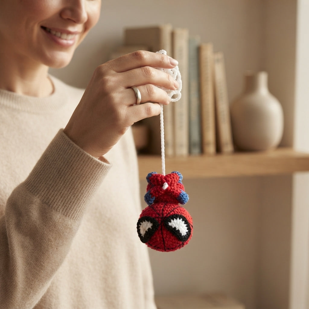 Adorable Bag Charm Keychain | Crochet Pattern PDF — Design 2