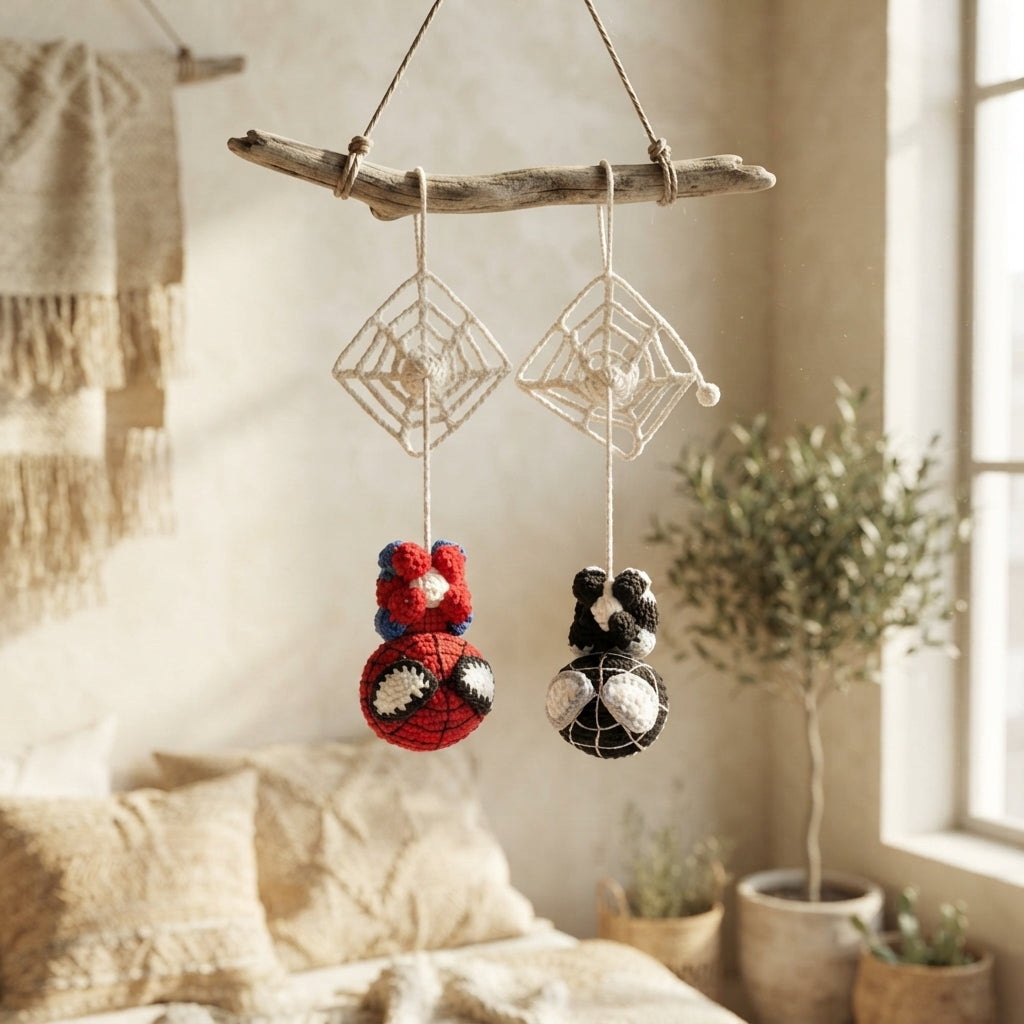 Adorable Bag Charm Keychain | Crochet Pattern PDF — Design 2