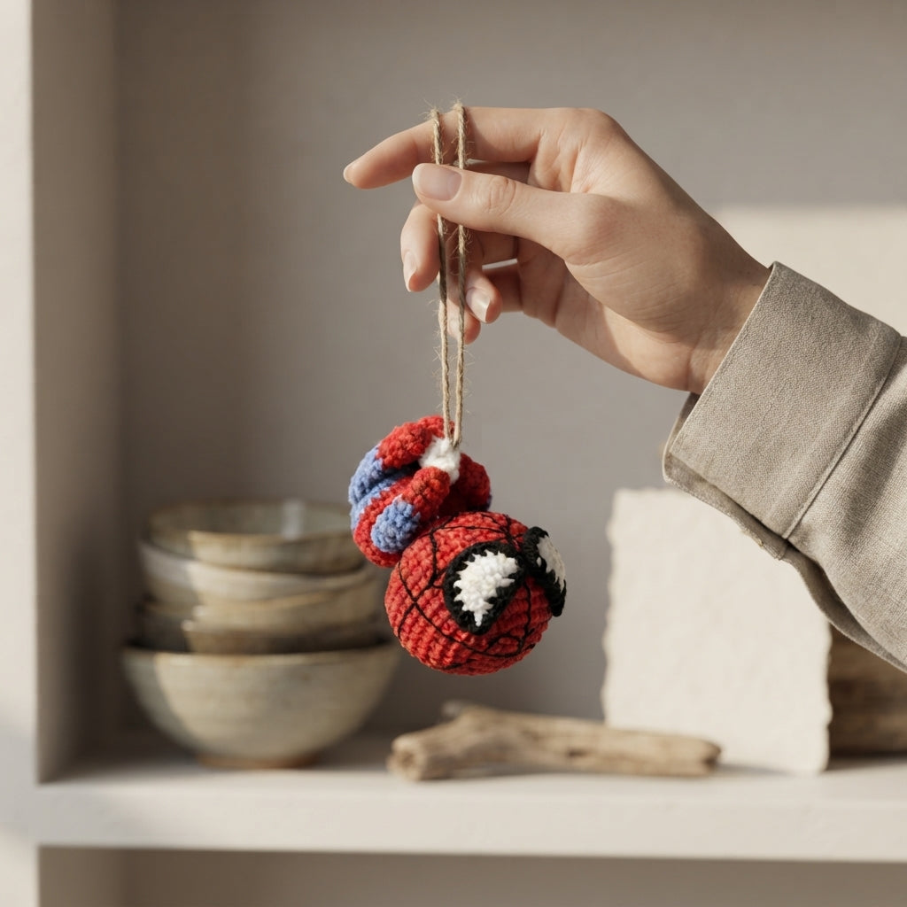 Adorable Bag Charm Keychain | Crochet Pattern PDF — Design 2