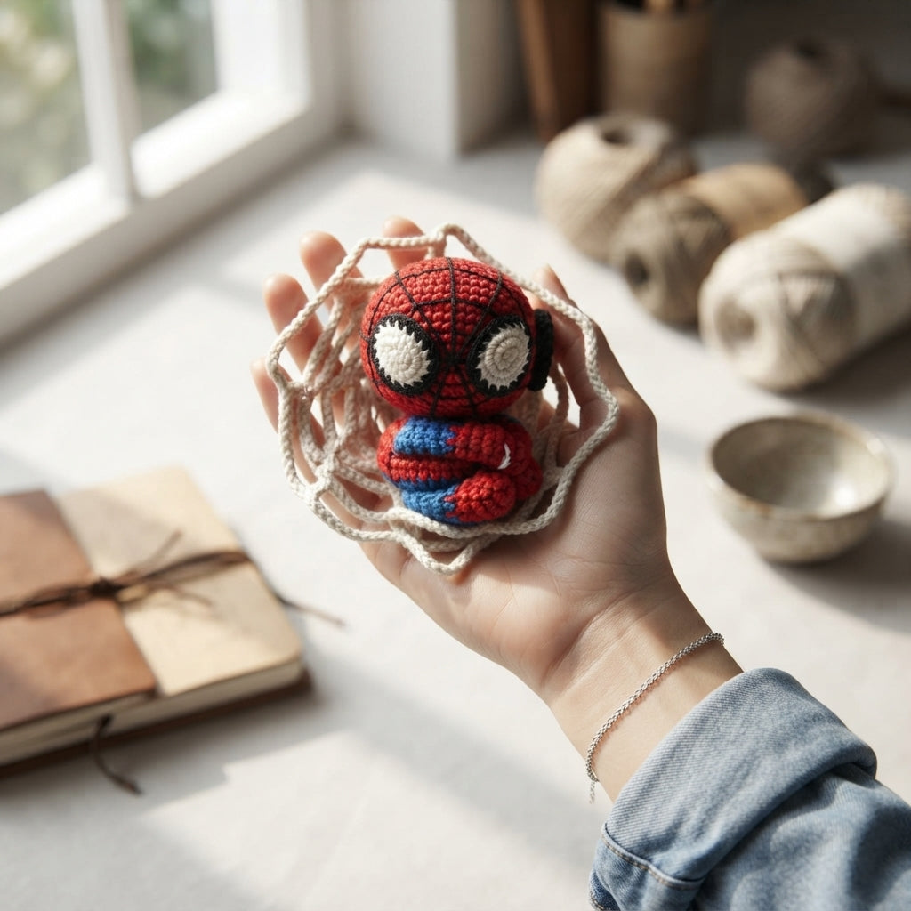 Adorable Bag Charm Keychain | Crochet Pattern PDF — Design 2
