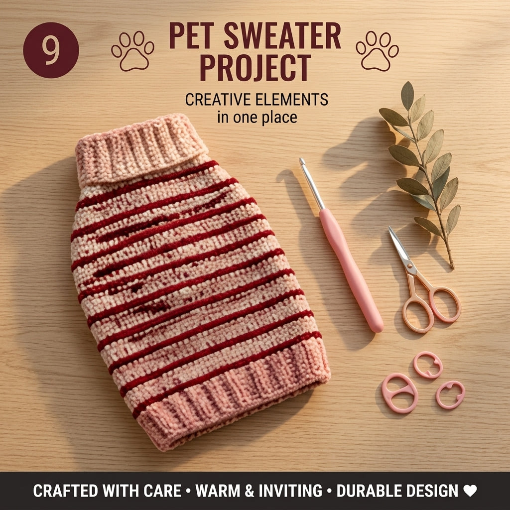 Cable Baby Sweater | Crochet Pattern PDF