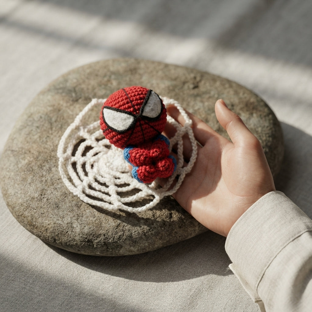 Adorable Bag Charm Keychain | Crochet Pattern PDF — Design 2