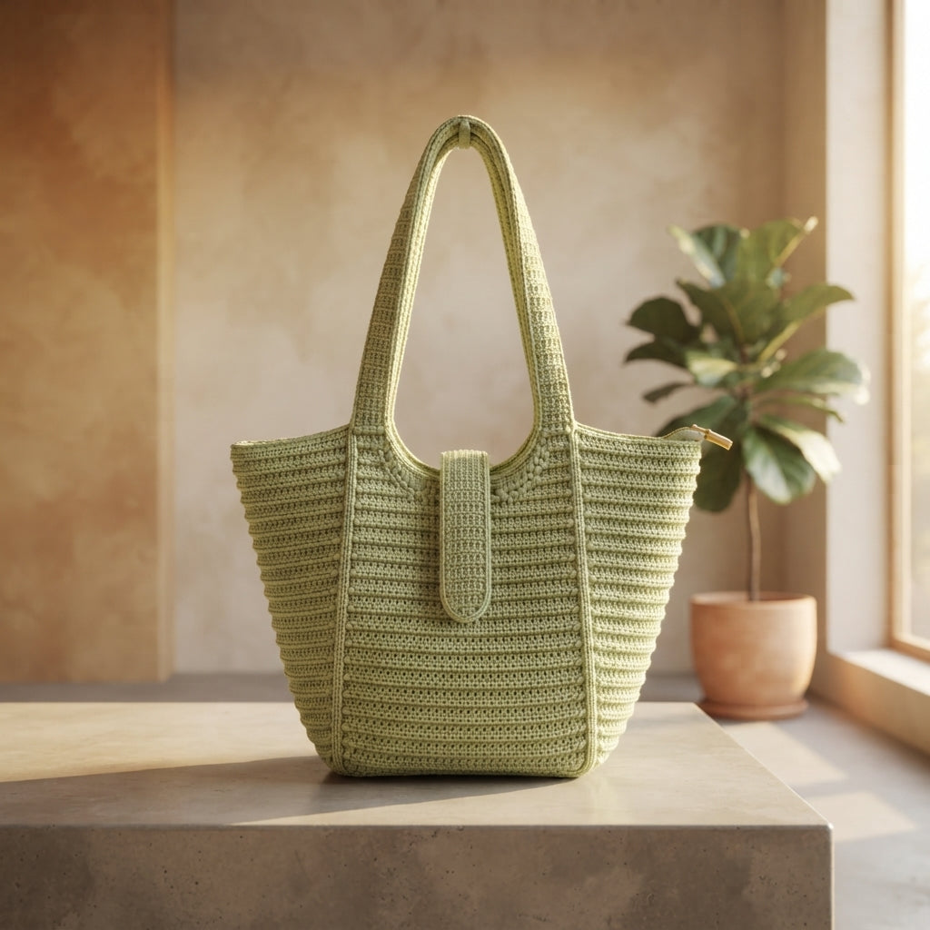 Shoulder Bag Boho Tote V2 | Crochet Pattern PDF