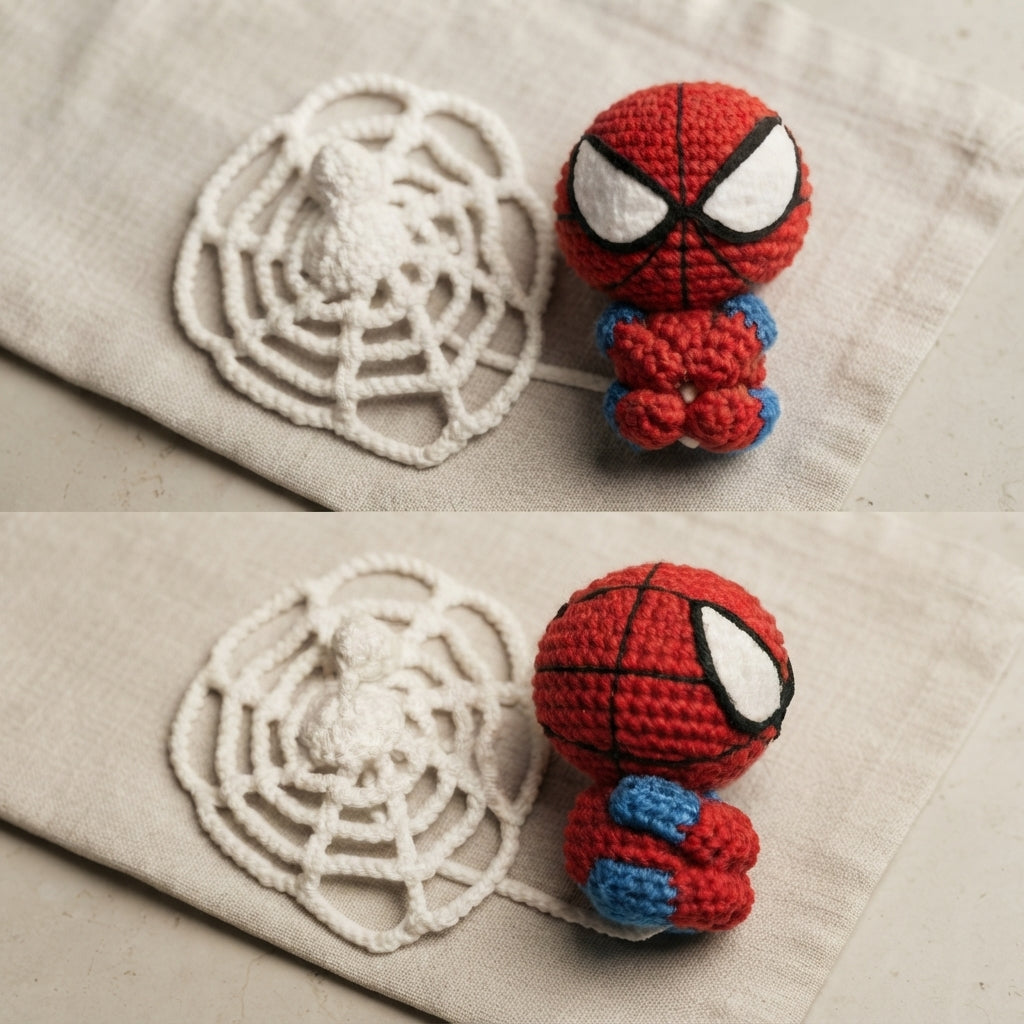 Adorable Bag Charm Keychain | Crochet Pattern PDF — Design 2