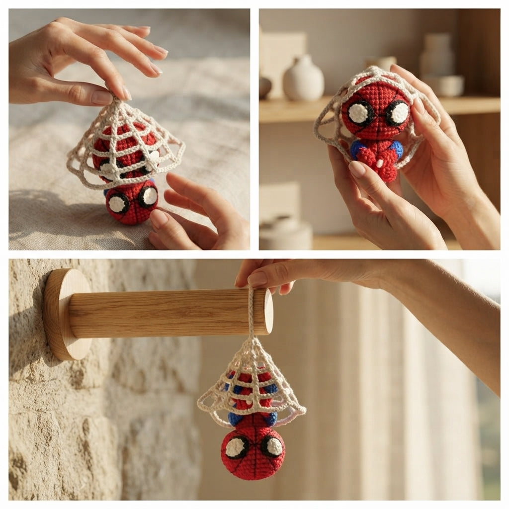 Adorable Bag Charm Keychain | Crochet Pattern PDF — Design 2