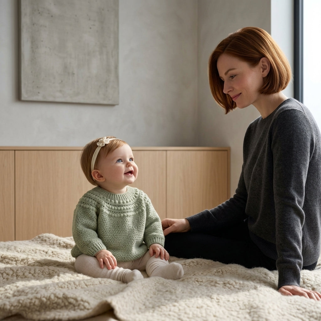 Star Stitch Baby Pullover | Crochet Pattern PDF