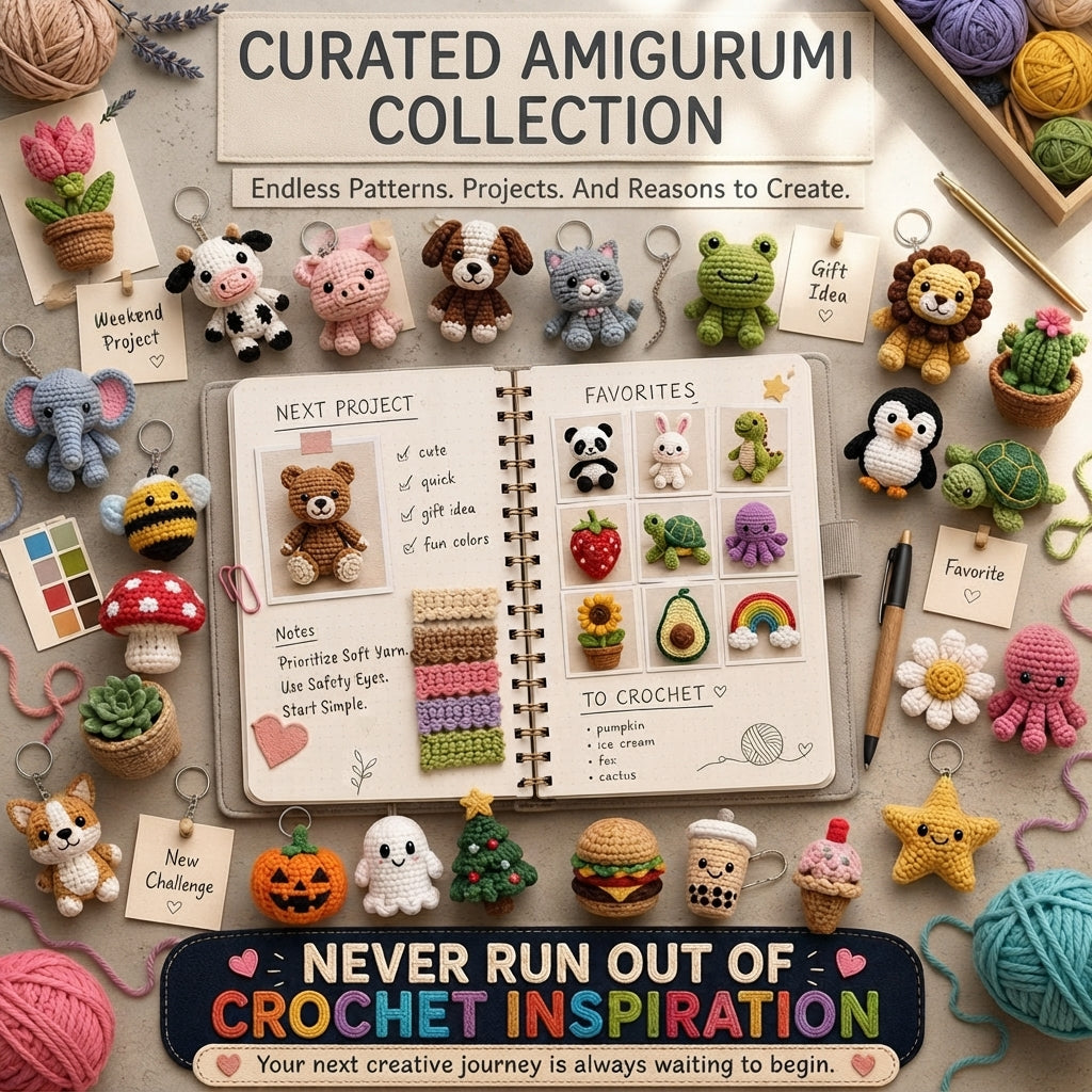 Giant Amigurumi Library | 1000+ Pattern Collection