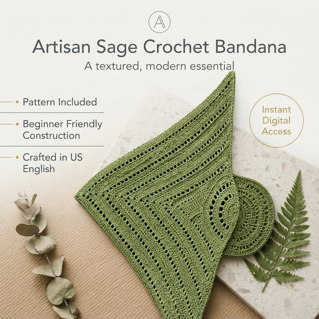 Modern Sun Hat | Crochet Hat Pattern PDF
