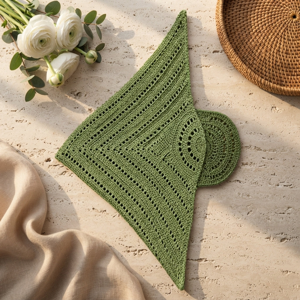 Modern Sun Hat | Crochet Hat Pattern PDF