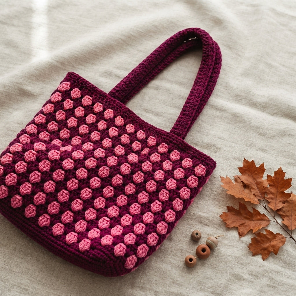 Shoulder Bag Boho Tote V3 | Crochet Pattern PDF
