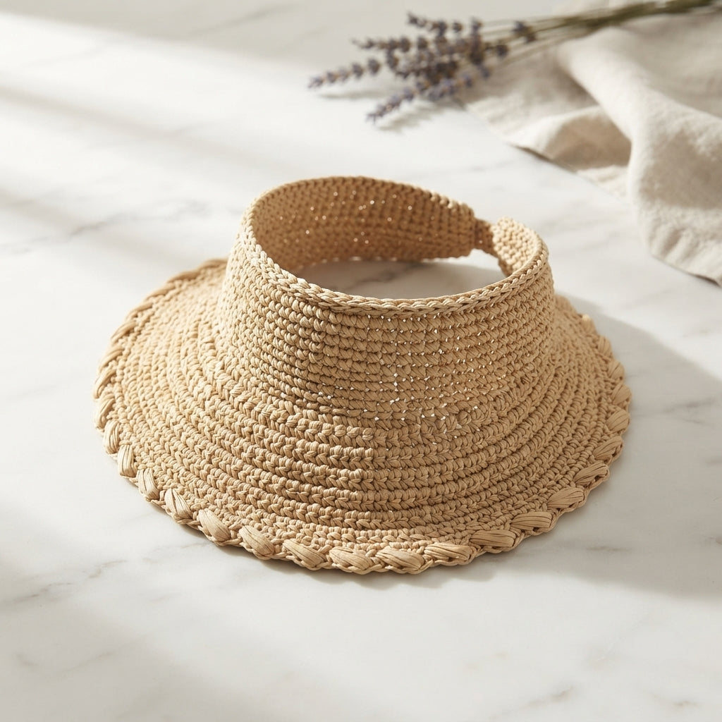 Trendy Sun Visor | Crochet Visor Pattern — Design 6