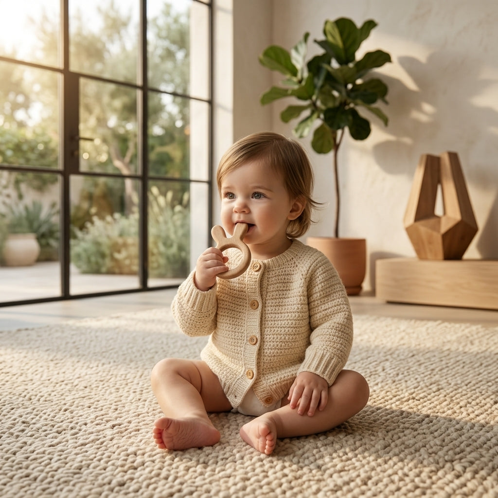 Seamless Baby Cardigan Seamless v2 | Crochet Pattern PDF