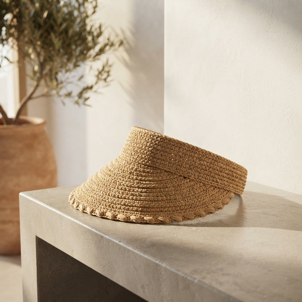 Trendy Sun Visor | Crochet Visor Pattern — Design 6