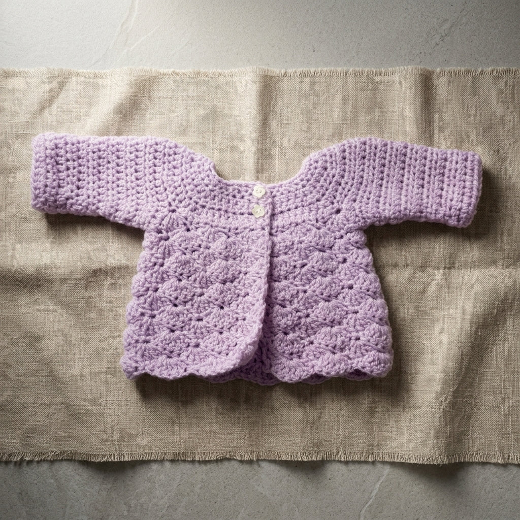 Cardigan Sweater Beginner Baby Cardigan | Crochet Pattern PDF