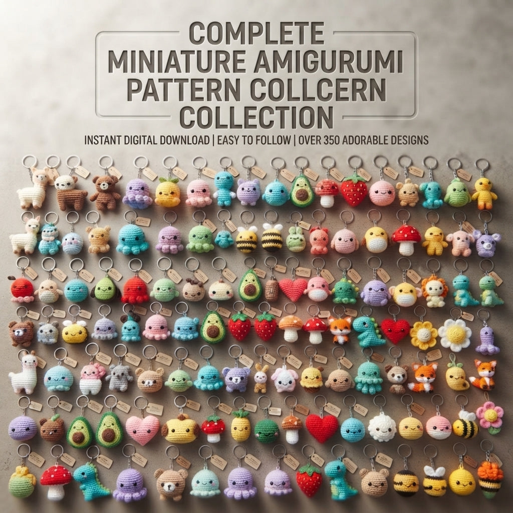 Ultimate Crochet Animal Bundle | 350+ PDF Patterns