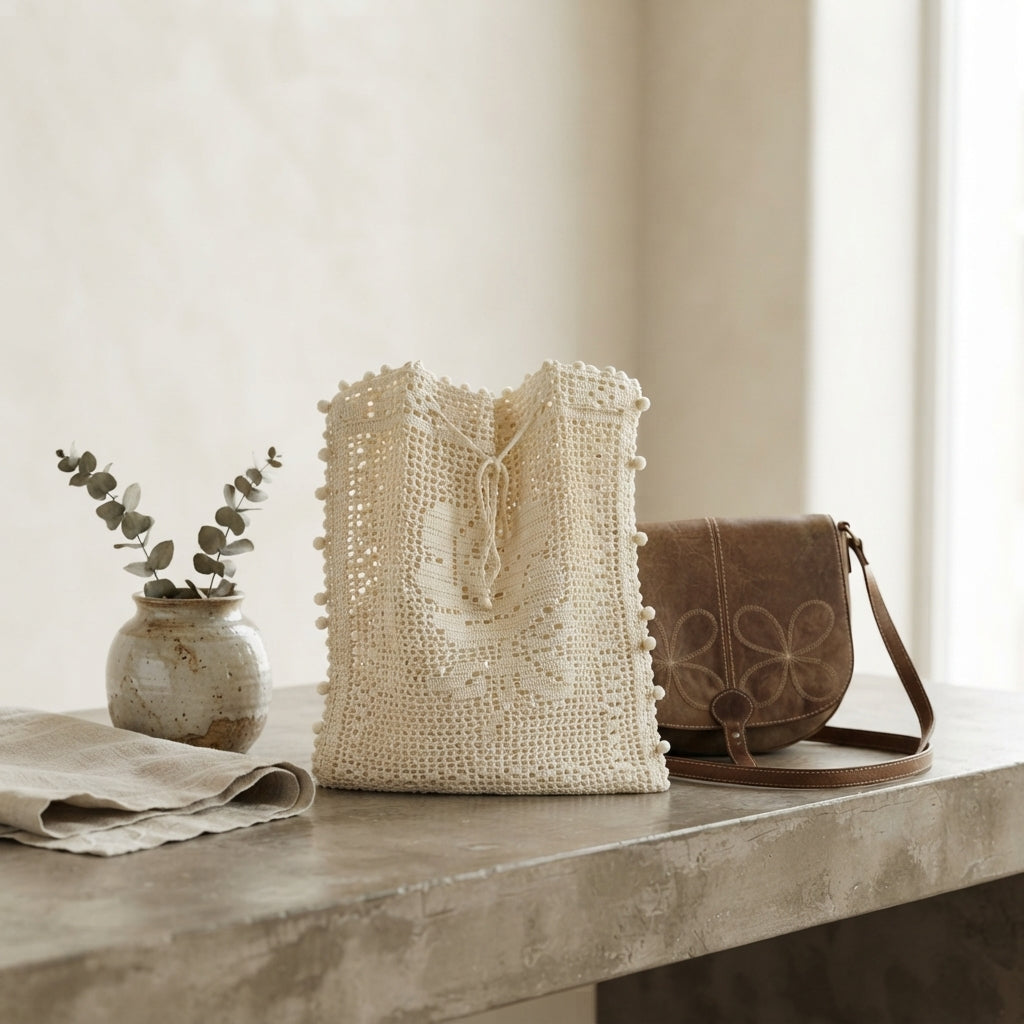 Filet Tote | Crochet Pattern PDF