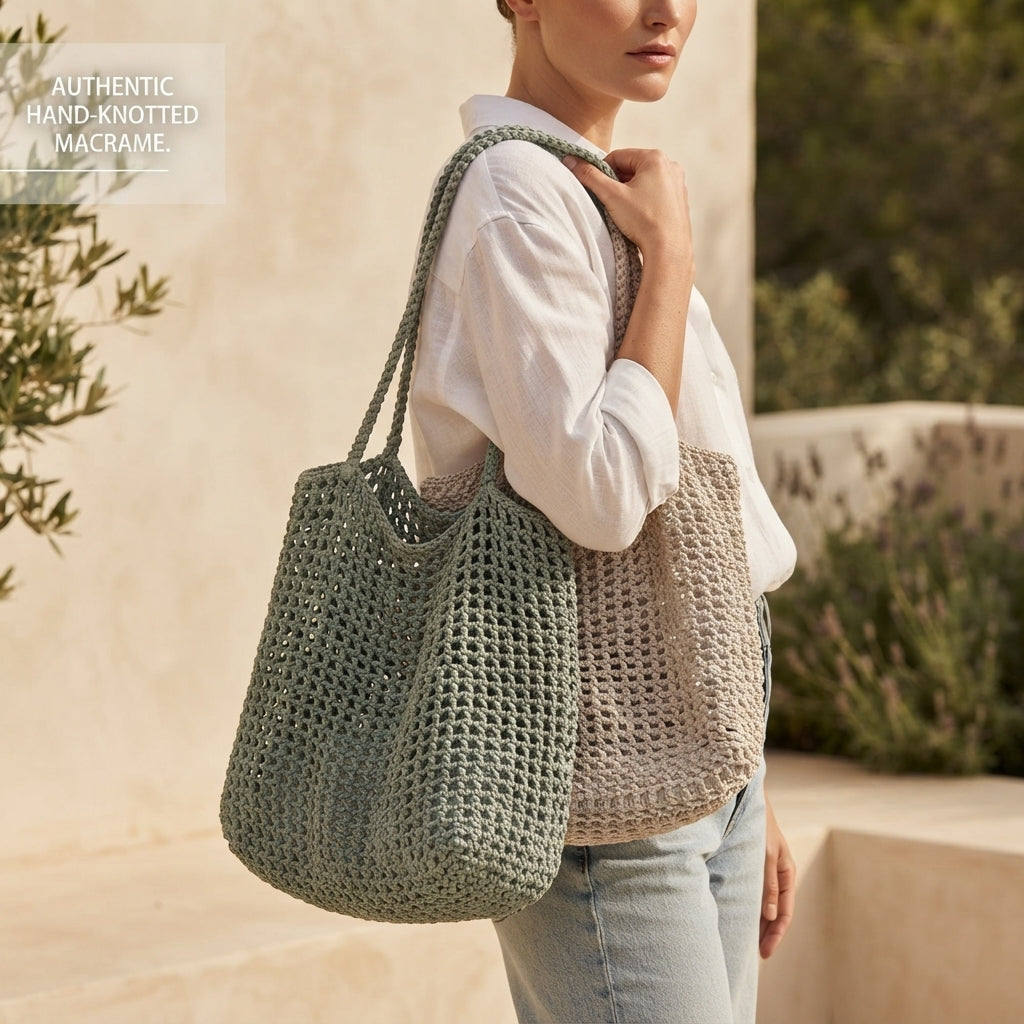 Market Bag Beach Bag Tote V2 | Crochet Pattern PDF