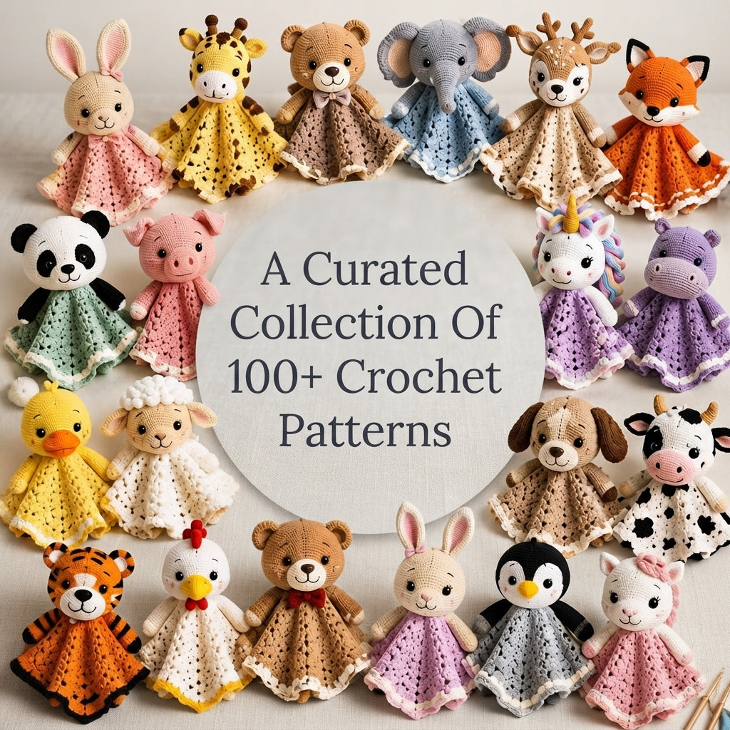 Giant Amigurumi Library | 100+ Pattern Collection
