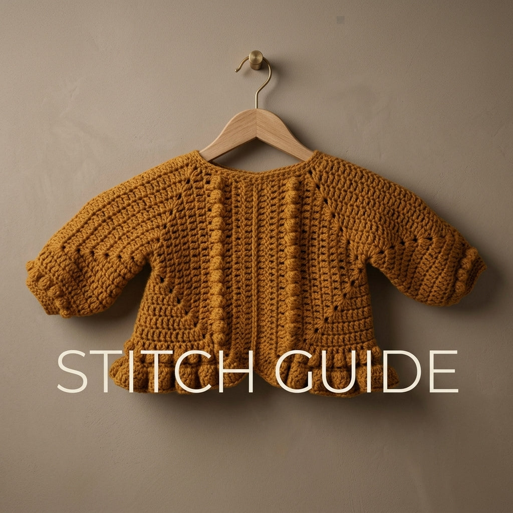 Granny Square Baby Pullover | Crochet Pattern PDF