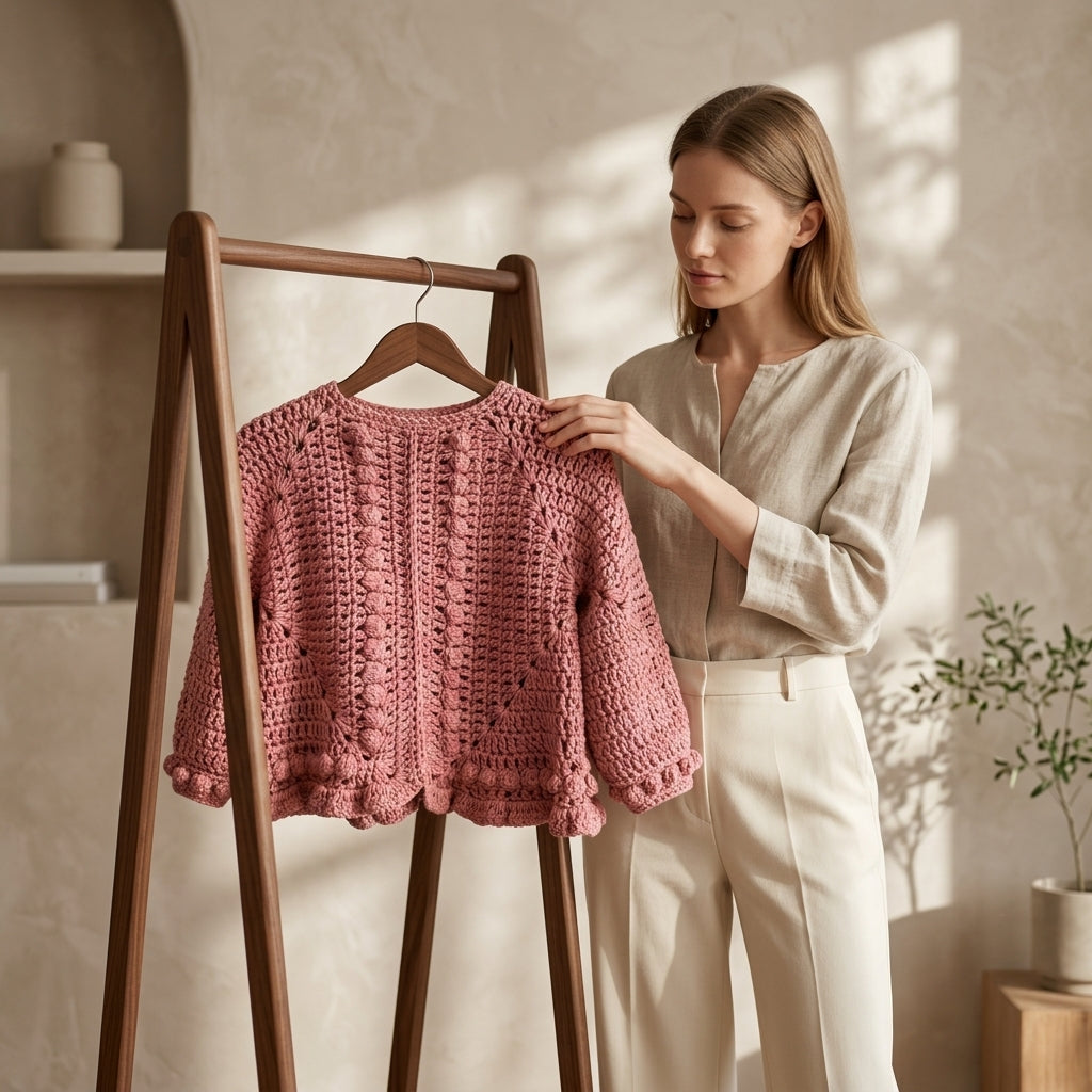 Granny Square Baby Pullover | Crochet Pattern PDF
