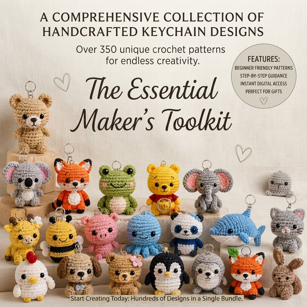 Massive 350+ Mini Charm Patterns | Crochet Bundle