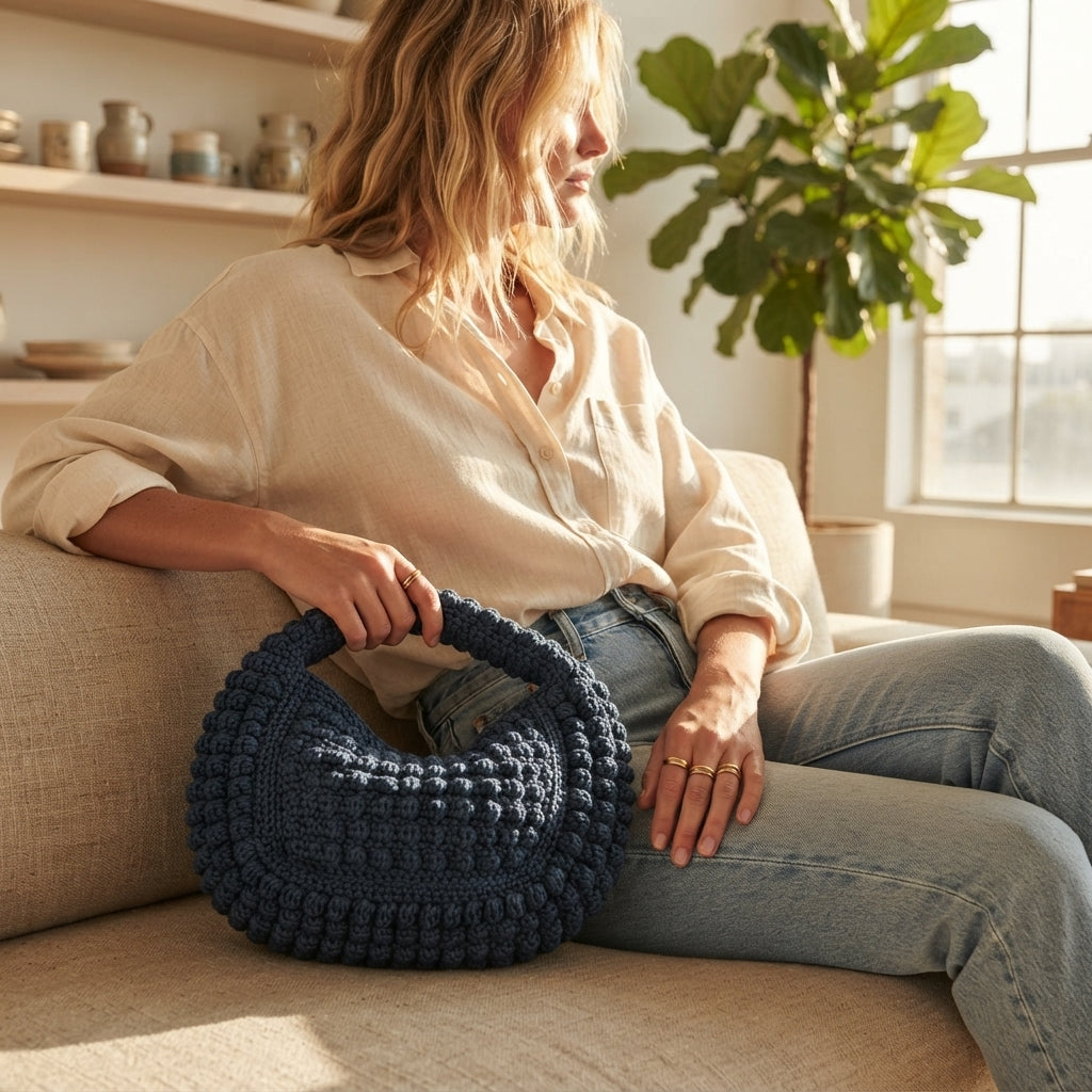Purse Handbag Tote V2 | Crochet Pattern PDF