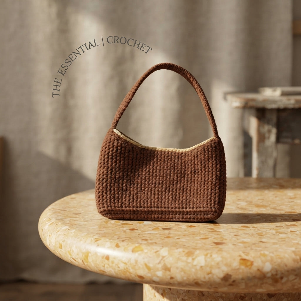 Aesthetic Shoulder Shoulder Bag | Crochet Pattern PDF
