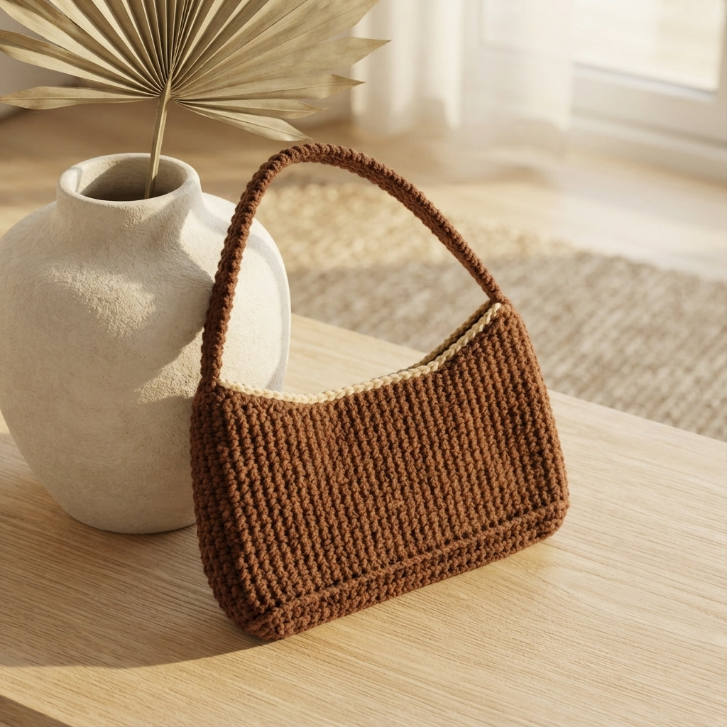 Aesthetic Shoulder Shoulder Bag | Crochet Pattern PDF