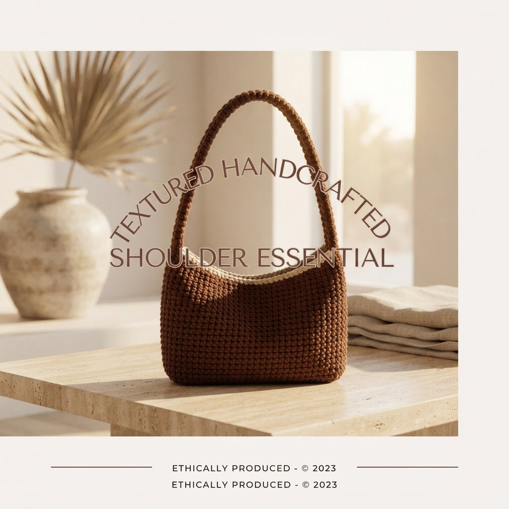 Aesthetic Shoulder Shoulder Bag | Crochet Pattern PDF