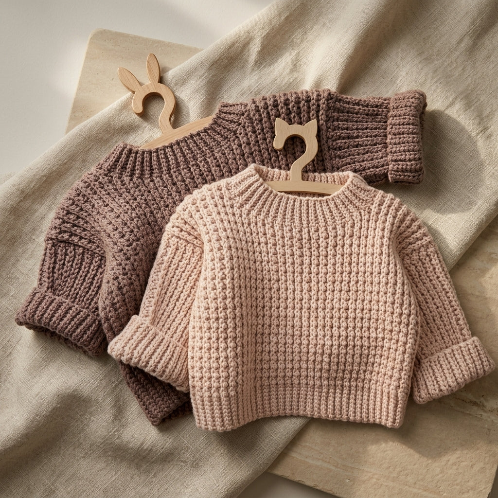 Sweater Boy Girl Baby Sweater | Crochet Pattern PDF