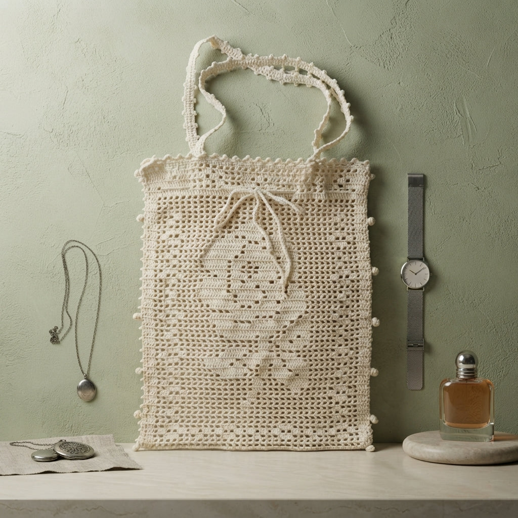 Filet Tote | Crochet Pattern PDF