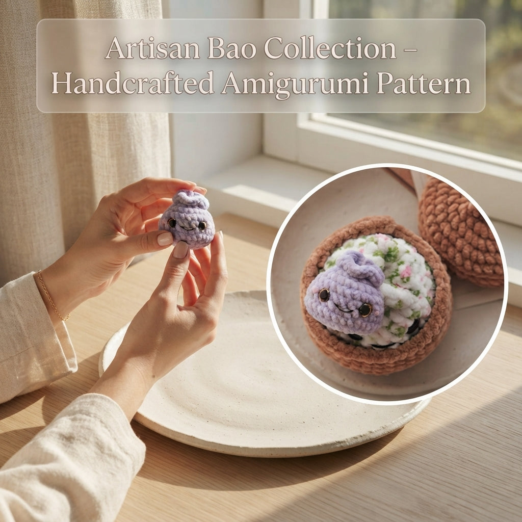 Lovely Keychain Accessory | Crochet PDF Pattern — Design 2