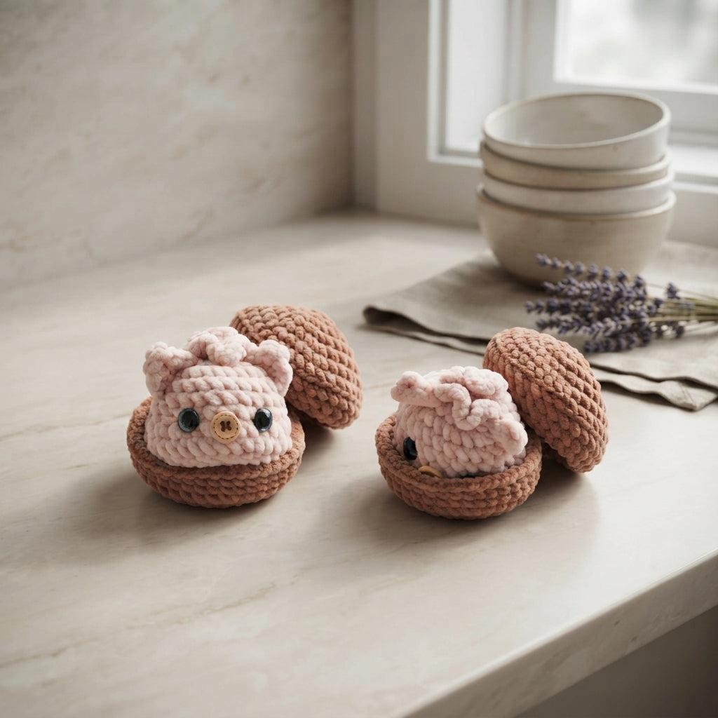 Lovely Keychain Accessory | Crochet PDF Pattern — Design 2