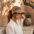Elegant Sun Visor | Crochet Pattern PDF — Design 2
