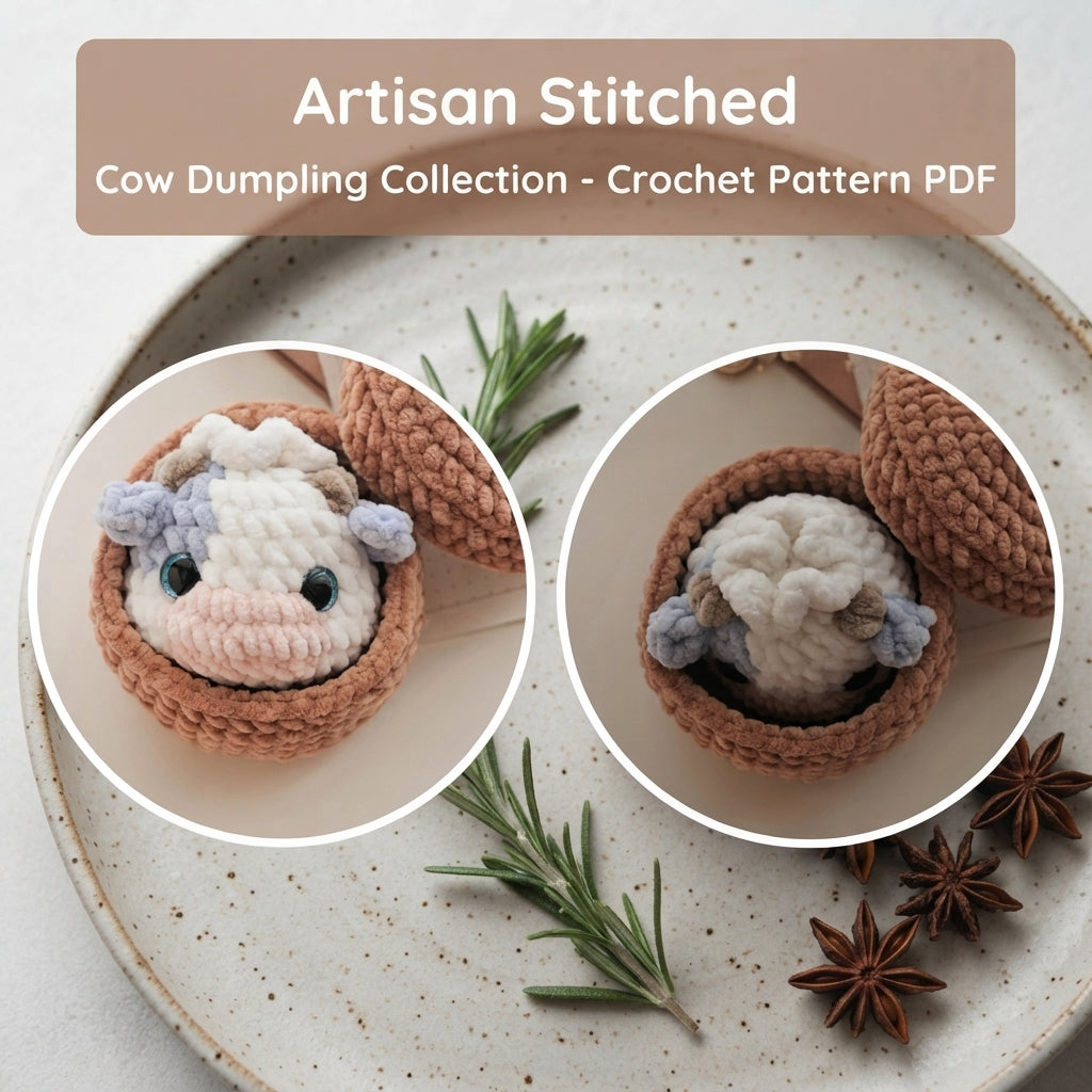 Lovely Keychain Accessory | Crochet PDF Pattern — Design 2
