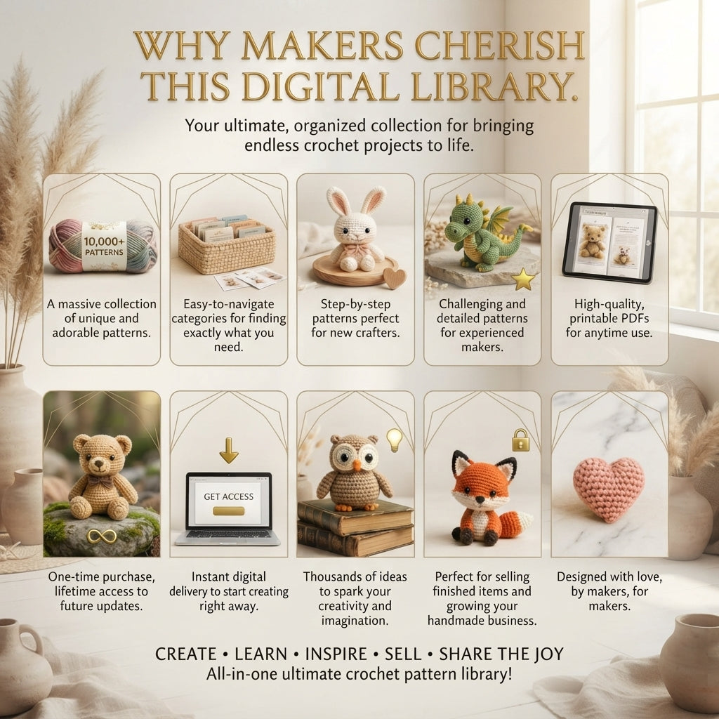 Giant Amigurumi Library | 8000+ Pattern Collection