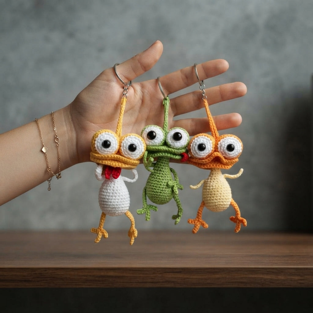 Delightful Keychain Mini | Amigurumi Keychain PDF