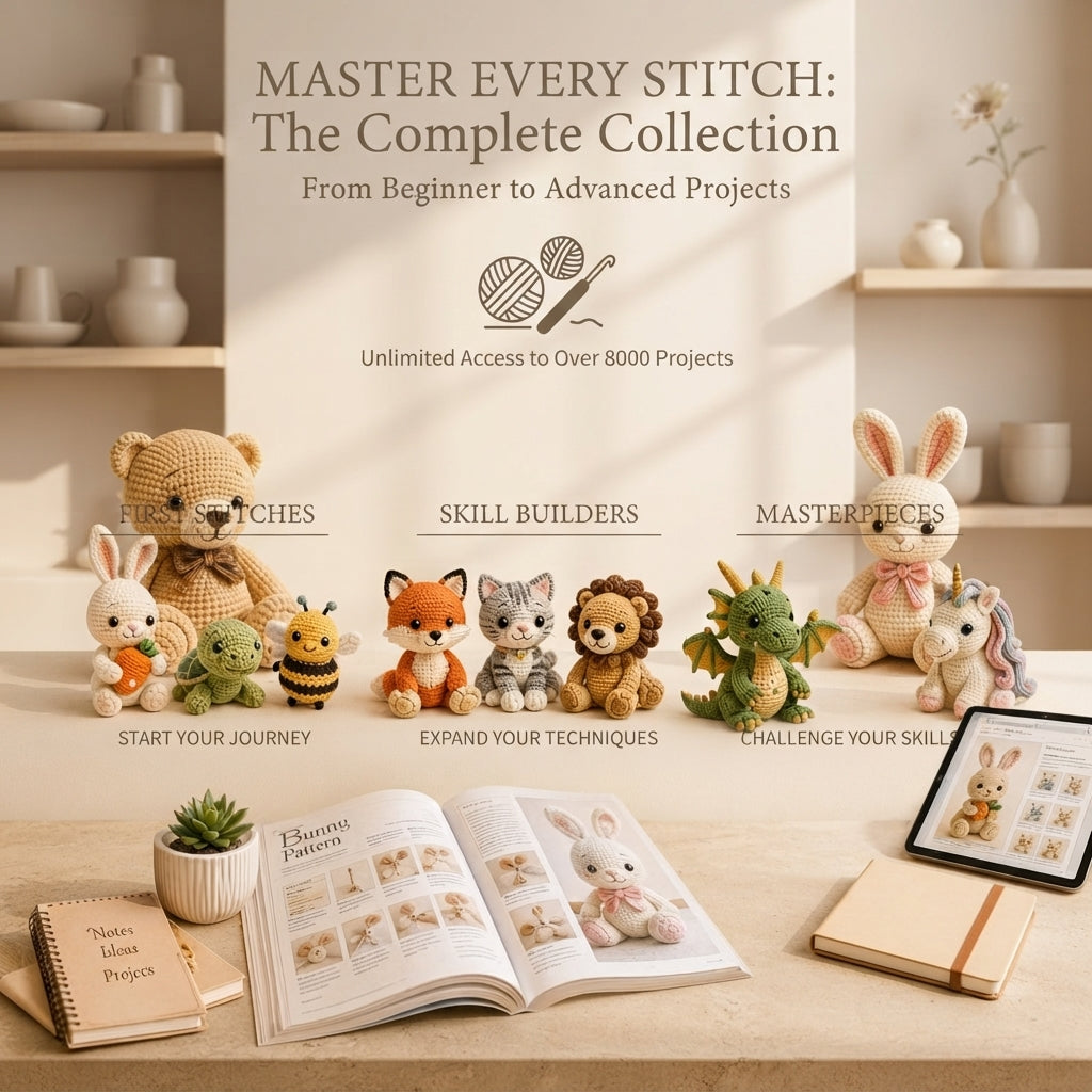 Giant Amigurumi Library | 8000+ Pattern Collection