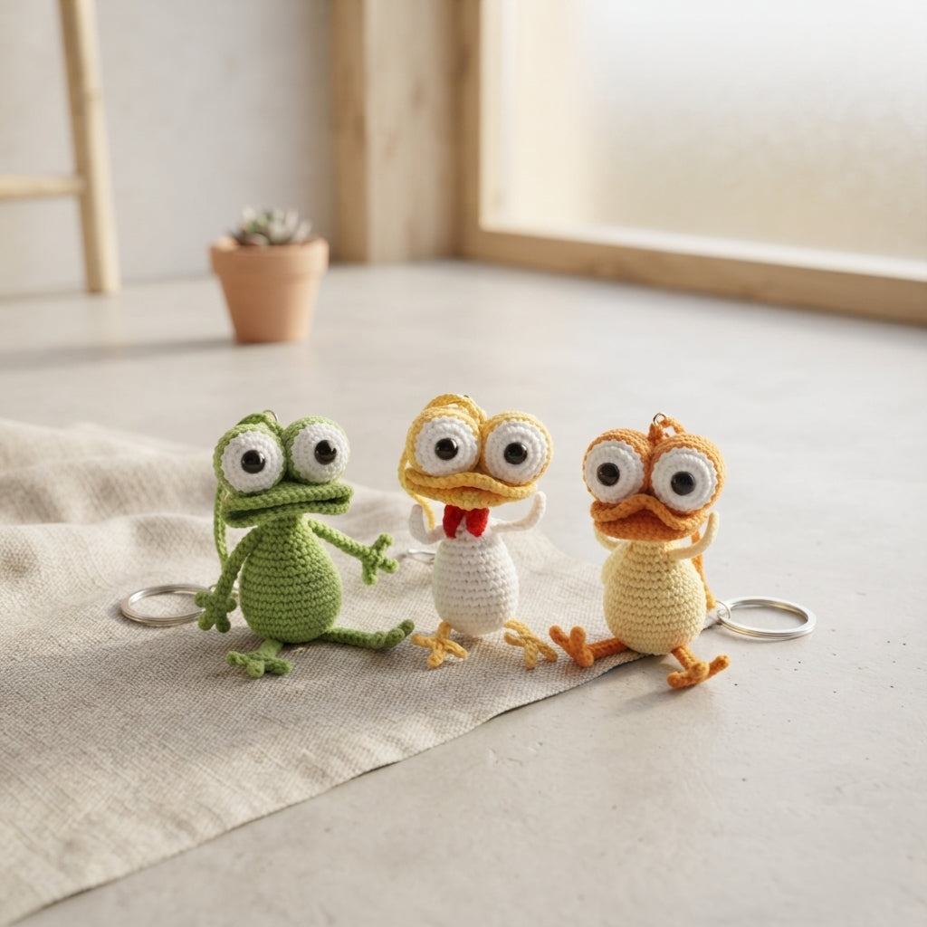 Delightful Keychain Mini | Amigurumi Keychain PDF