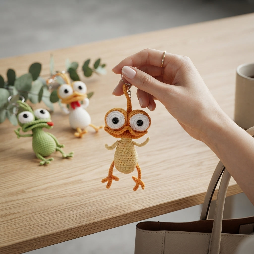 Delightful Keychain Mini | Amigurumi Keychain PDF