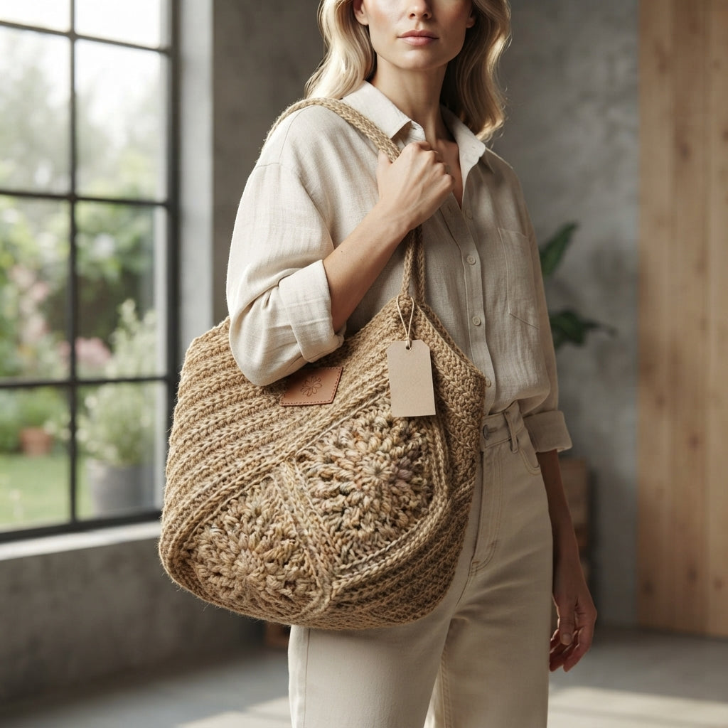 Granny Square Granny Square Hobo Bag | Crochet Pattern PDF