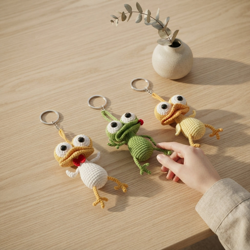 Delightful Keychain Mini | Amigurumi Keychain PDF