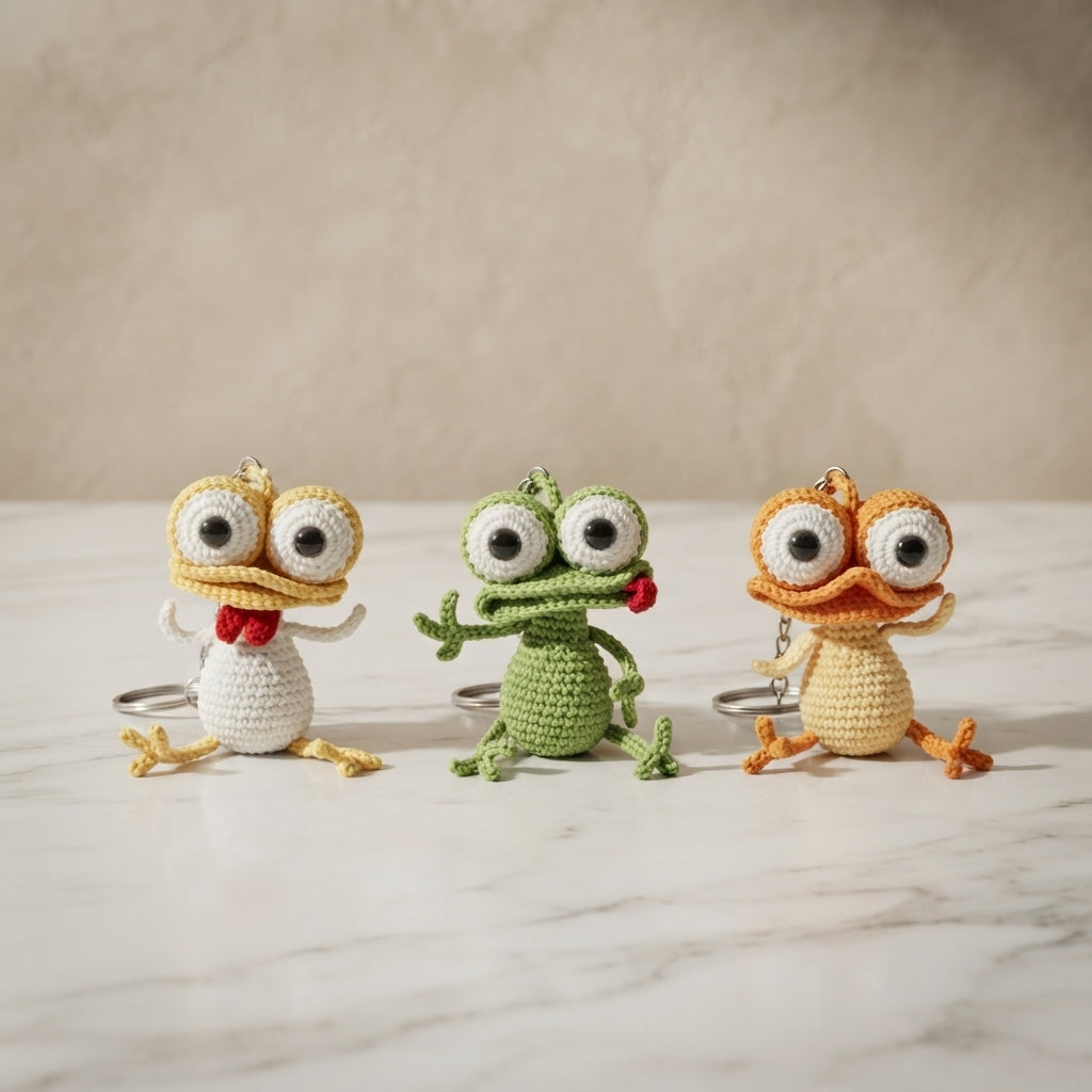Delightful Keychain Mini | Amigurumi Keychain PDF