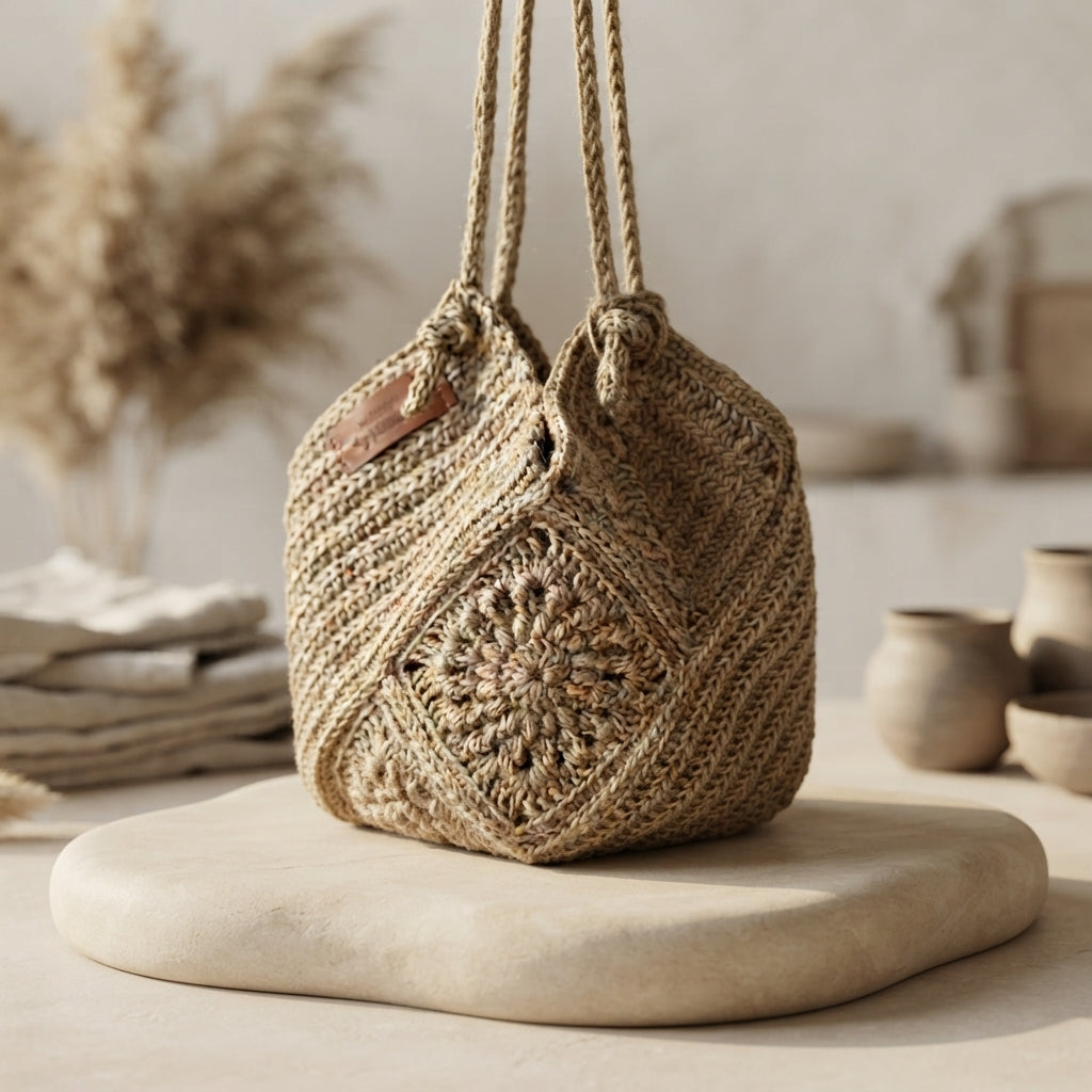 Granny Square Granny Square Hobo Bag | Crochet Pattern PDF